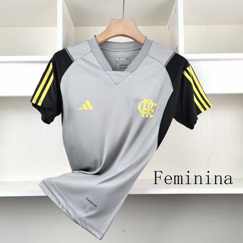 Camiseta Flamengo Feminina 24/25 - Cinza