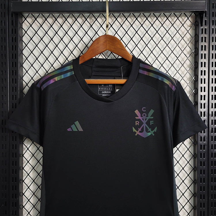 Camiseta 23∕24 Flamengo ll - Feminino - Preto