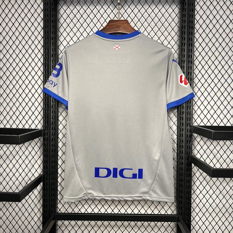 Camiseta do Deportivo Alavés ll 24/25 Cinza