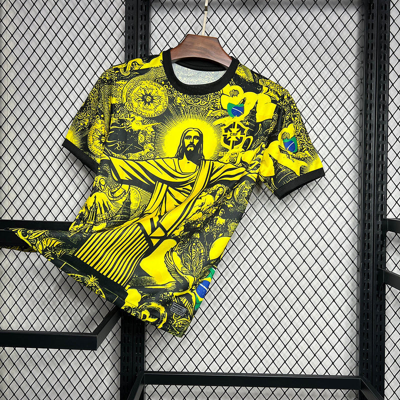 Camiseta 24∕25 Seleção Brasil Edição Especial Amarelo