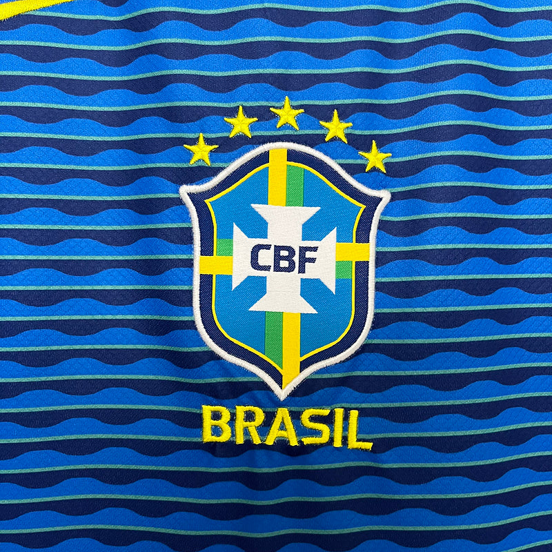 Camiseta Brasil 24/25 Azul Away