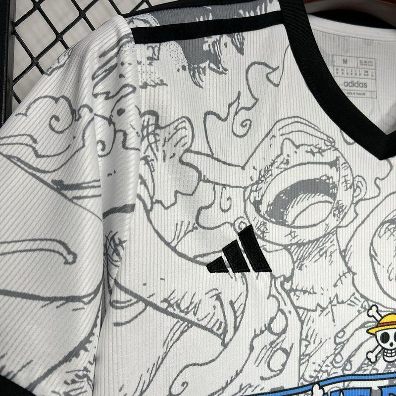 Jersey Japão "Luffy" Edição Especial 24/25 Torcedor Adidas Masculina - Branca