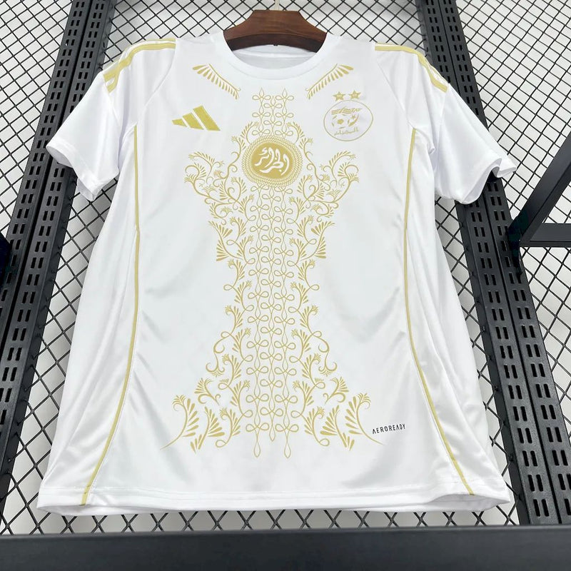 Camiseta Aleria 2024/25 Karakou White Gold