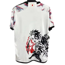 Jersey Japão Demon Slayer 24/25 "Tanjiro" Torcedor Adidas Masculina - Preta e Branca