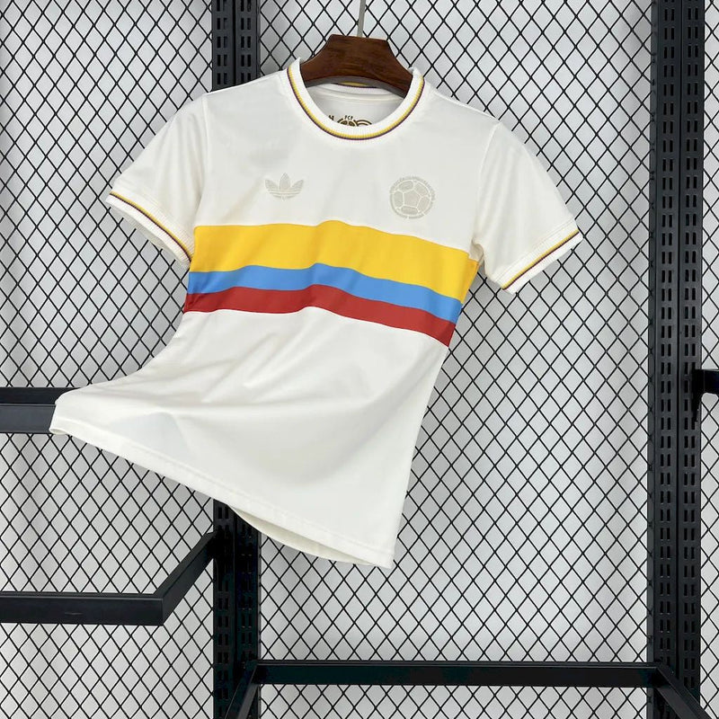 Camiseta Feminina Colômbia 24∕25 100th Anniversary