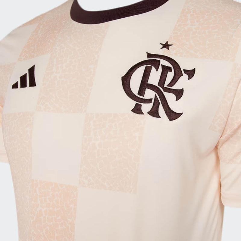 Camiseta do Flamengo Pré Jogo 24/25 - Bege