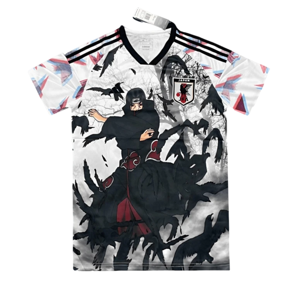 Jersey Japão Naruto 24/25 "Itachi" Torcedor Adidas Masculina - Preta e Branca